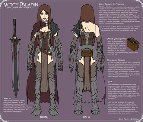 The paladin witch